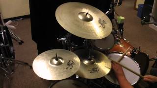 Video thumbnail for HD VIDEO PAISTE 402 cymbal set 20" Ride; 14" Hi Hat; 12" Splash by SIC MIC