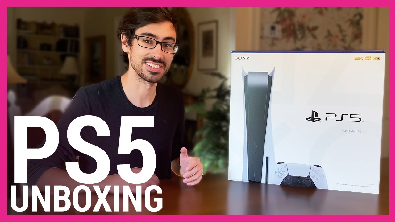 PS5 Unboxing | First look at the PlayStation 5 - YouTube