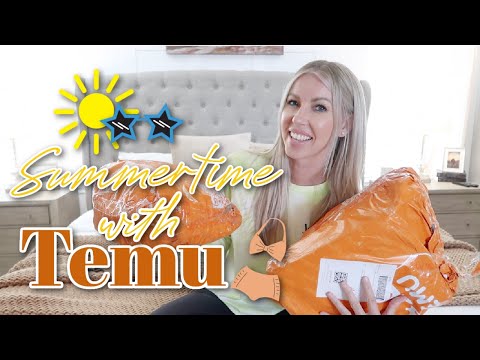 SUMMERTIME WITH TEMU / BEST SUMMER FINDS / TYPICALLY KATIE