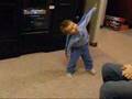 2 yr old  Noah Dancing to Laurie Berkner -- Running Down the Hill (Again and Again and Again)