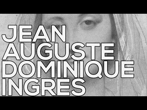 Jean Auguste Dominique Ingres: A collection of 108 sketches (HD)