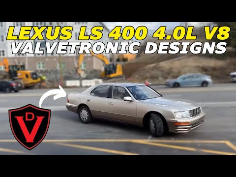 1996 Lexus LS 400 4.0L V8 Exhaust Sound w/ Valvetronic Designs Universal Mufflers!