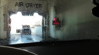 Getting my Car Washed at a Sinclair Station in Las Vegas.