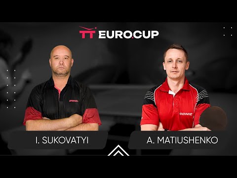 13:15 Ihor Sukovatyi - Andrii Matiushenko 08.11.2023 TT Euro.Cup Ukraine Master. Table 3