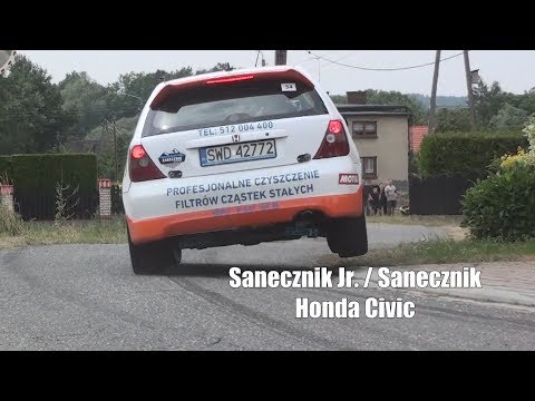 3 Runda RPŚ 2019 - Tomasz Sanecznik Jr. / Paweł Sanecznik - Honda Civic