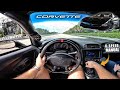LOUD 580HP Cammed LS3 Swapped C5 Corvette POV Drive [4K]  - RAW LS3 HARD PULLS (no yapping)