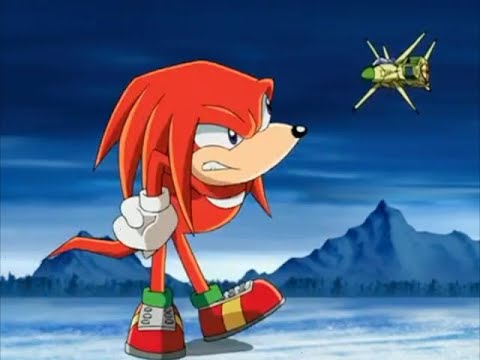 Sonic X Comparison: Knuckles Became Jealous Of Sonic's Hoverboard By Chris (Japanese VS English)