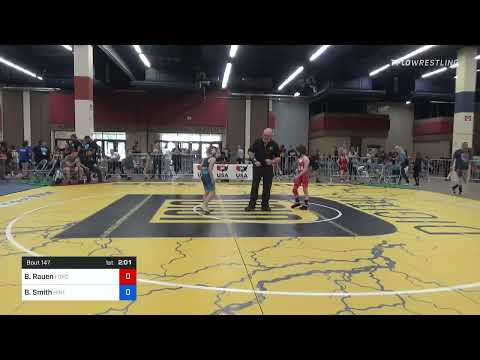 70 Lbs Rr Rnd 4 - Brooklyn Rauen, Force Elite Wrestling Club Vs BlakeLee Smith, Hinton Youth Wrest