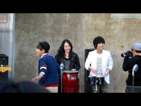 Super Junior KRY  - Superstar K MV Filming (Seonyudo Park 2011.04.09)