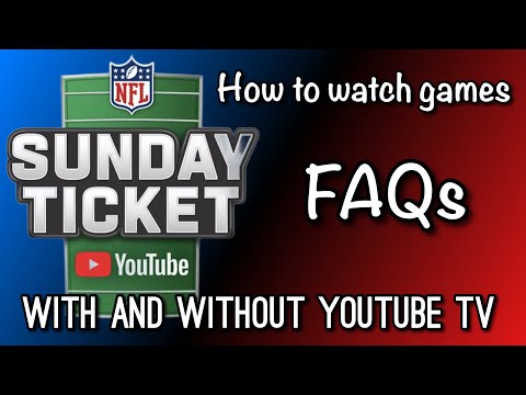 NFL Sunday Ticket On YouTube TV | Now What? |