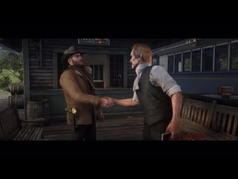 Arthur bids Farewell to Reverend Swanson