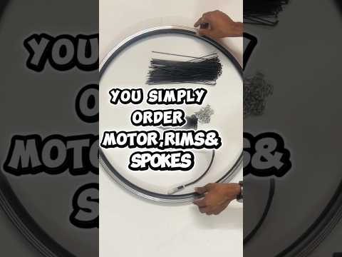 26T Cycle Rim and Hub Motor Combo product demo video