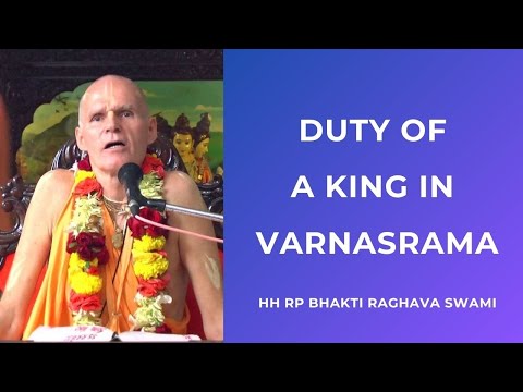 DUTY OF A KING IN VARNASRAMA! | Srimad Bhagavatam 4.20.14