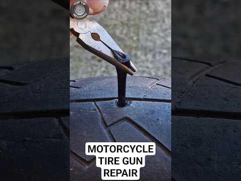 Motorcycle Tire Repair Gun #tirerepair #tiregun #motorcycletire #motorbiketire