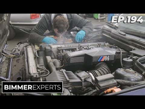Bimmer Experts, Ep.194 - BMW E34 M5 felújítás.  A váltó a helyén, de indul a motor?