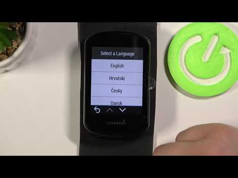 How to Change Language on Garmin Edge 830 Cycling Computer - Switch English to Different Language