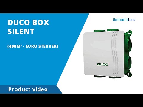 Ducobox Silent 400 M3/H (Randaarde Stekker) | Ventilatieland