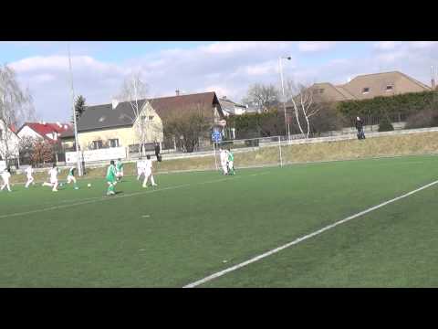 Bohemians 1905 - FC Písek 4:2 - 2. hřiště 1. poločas 1:1 - MU U13 28. 3. 2015