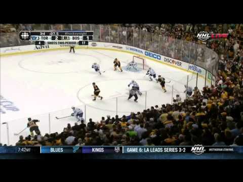 James Reimer robs Jaromir Jagr last min of game May 10 2013 Toronto Maple Leafs vs Boston Bruins NHL