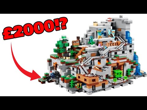 Why Is The Lego Minecraft Mountain Cave SO EXPENSIVE!?