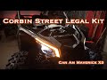 Corbin Street Legal Kit Install On 2022 CanAm X3