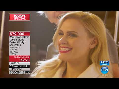 HSN | IMAN Global Chic Fashions 11.11.2017 - 11 AM