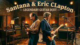Santana &amp; Eric Clapton – Slow Burning Strings | Soulful Blues Rock Reunion