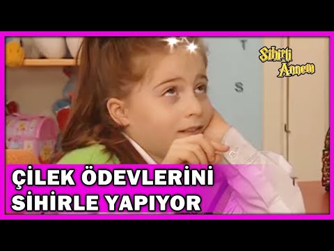 Çilek Ödevlerini Sihirle Yapıyor! - Sihirli Annem Özel Klip
