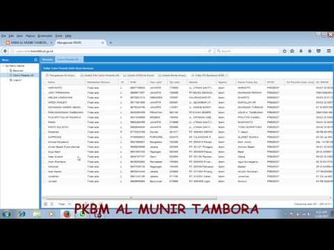 cara login pdun dapodikmas kesetaraan