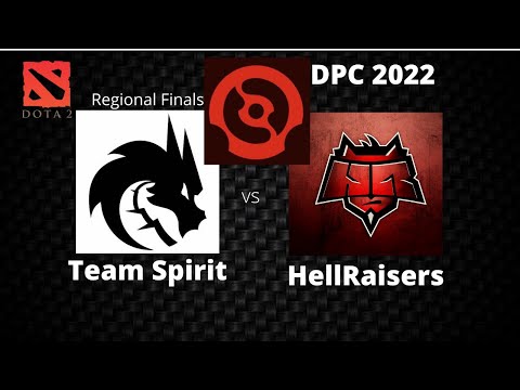 Team Spirit vs HellRaisers - DPC Regional Finals game 3