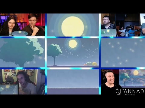 Clannad ending 1 reaction mashup