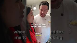 Download lagu She couldn't wait for me to try it 🤣 #couplecomedy #relatable #kuyajake mp3
