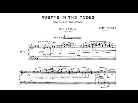 John Foulds - Essays in the Modes, Op. 78