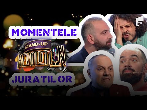 Momentele JURAȚILOR la Stand-up Revolution! Teo, Vio, Costel și Dan Badea, show memorabil 😂
