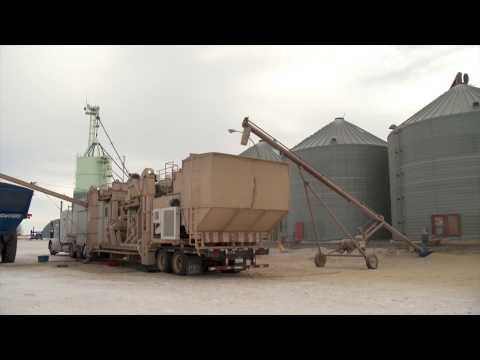 Mobile Grain Cleaning System