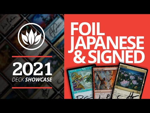 Lurrus Lotus Breach — Modern Storm Combo Deck | 2021 Deck Showcase — Foil, Japanese, & Signed Cards