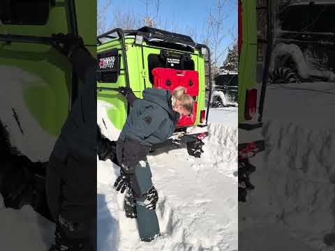 Кто то говорил что снега у вас мало ? УАЗ Халк #offroad #v8 #2uzfe #халк