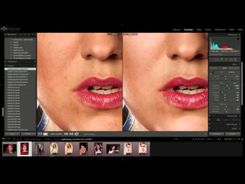 Adobe Lightroom - techniki obróbki skóry