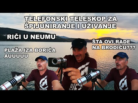 RIČI U NEUMU - PLAŽA , LJEPOTICE I TELESKOP