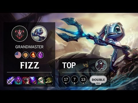 Fizz Top vs Kayn - NA Grandmaster Patch 10.11