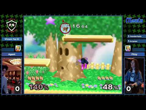 CT GamerCon 2025 SSBM - L7 | Agent (Red Fox) vs. Fitzy (Blue Fox) - Melee WR1