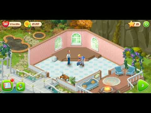 homescapes all quest part 57 (spa resort renovation)
