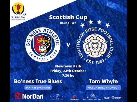 HIGHLIGHTS 2025/26 | Bo'ness Athletic 0-2 Linlithgow Rose  | Scottish Cup R2 | 24.09.2025