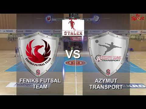 STALEX LIGA 15, FENIKS FUTSAL TEAM vs AZYMUT TRANSPORT 11-12-2021 godz. 9:30