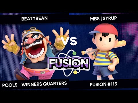 Fusion #115 - BeatyBean (Wario) vs Syrup (Ness) - Pools - Winners Quarters