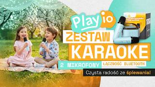 Karaoke ze zmianą głosu — dwa mikrofony