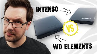 Externe Festplatten Test 2024 ► WD Elements VS Intenso ✅ Die beiden Platzhirsche im Vergleich
