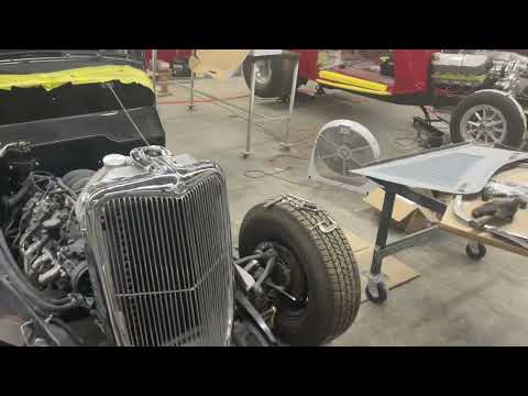 Part 3 one piece steel hood on a 1934 sedan. “I’m the guy”