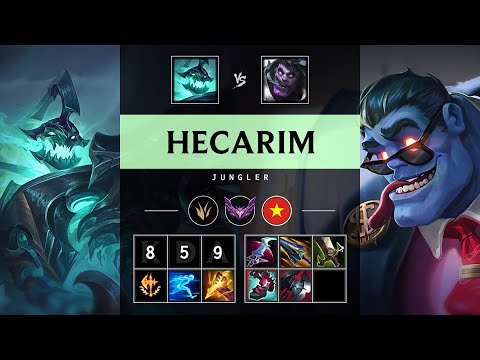 Hecarim Jungle vs Dr. Mundo - VN Master Patch 25.15