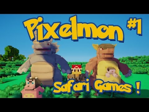 Pixelmon Safari Games! 1 Hour Pixelmon Special! #1 w/LittleLizardGaming & GhostWolfGames